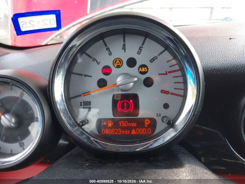 2010 Mini Cooper VIN: WMWMR3C53ATU97087 Lot: 40598828