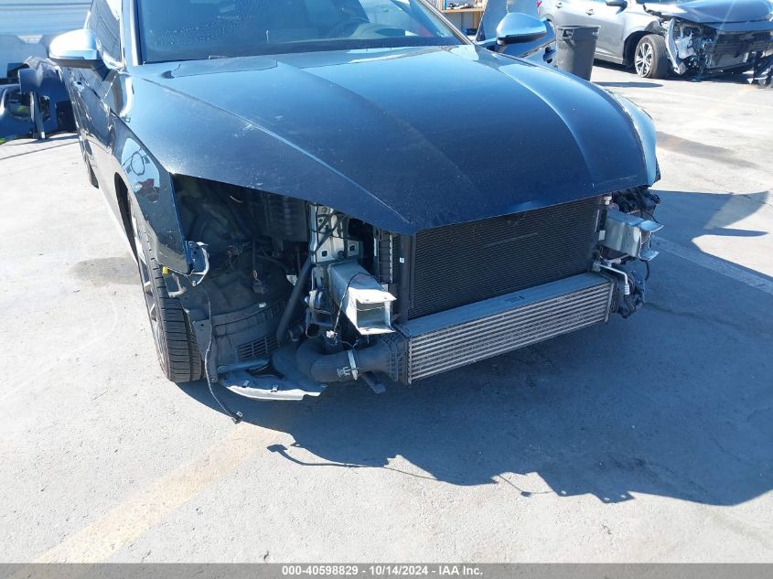 2018 Audi S5 3.0T Premium Plus VIN: WAUC4CF56JA027380 Lot: 40598829