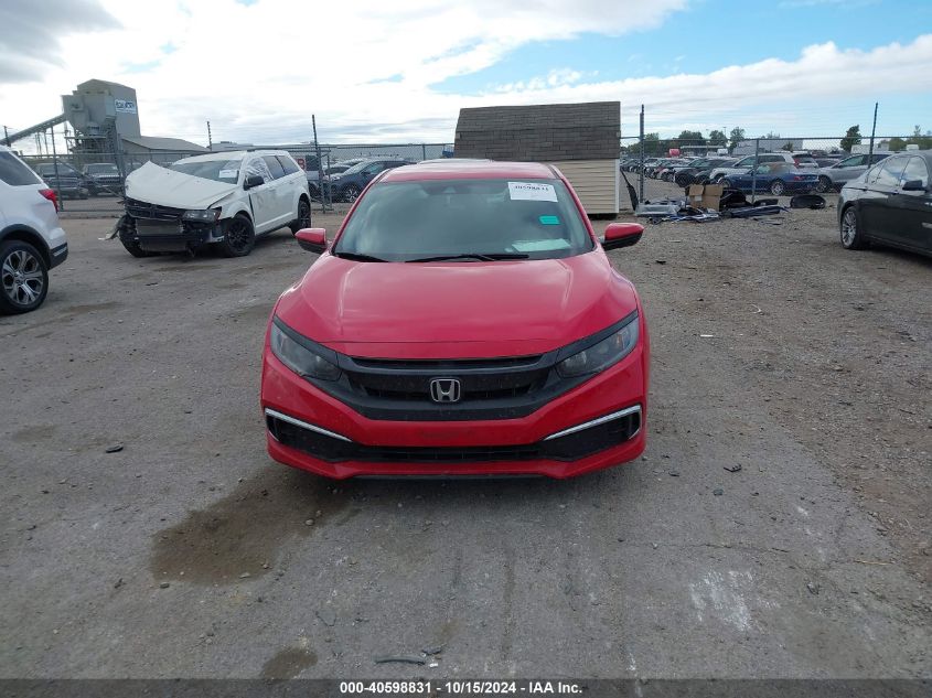 2020 Honda Civic Lx VIN: 2HGFC2F69LH537301 Lot: 40598831