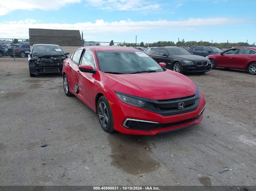 2020 Honda Civic Lx VIN: 2HGFC2F69LH537301 Lot: 40598831