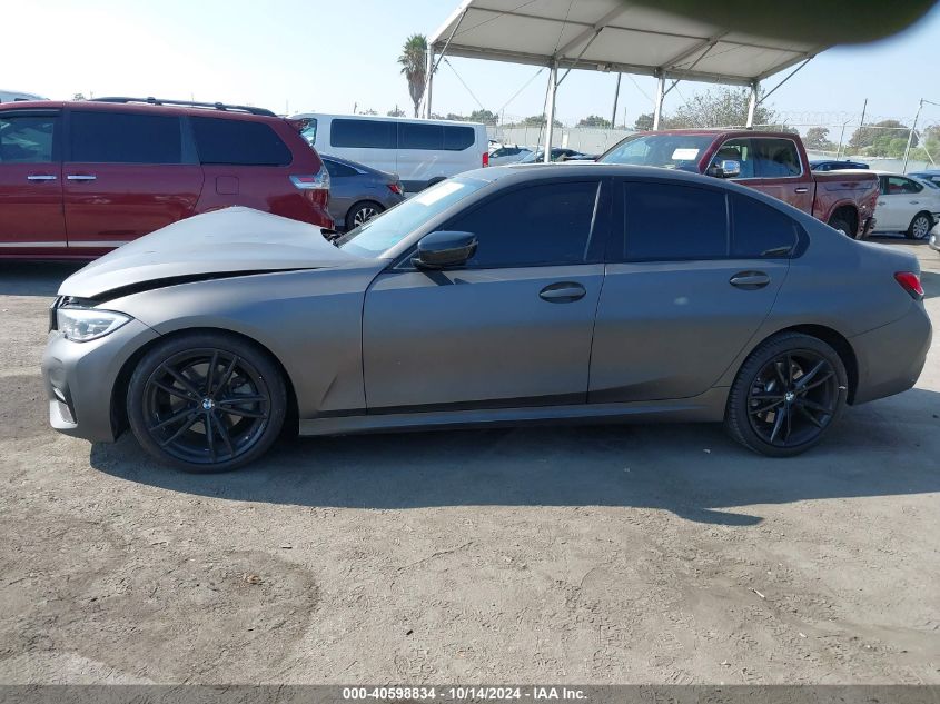 2021 BMW 330I VIN: 3MW5R1J05M8C06407 Lot: 40598834