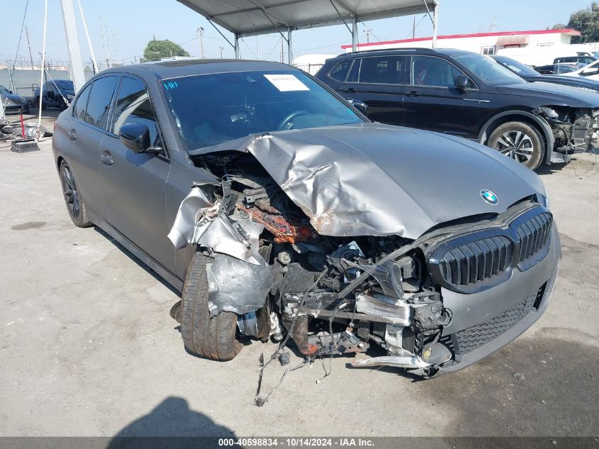 2021 BMW 330I VIN: 3MW5R1J05M8C06407 Lot: 40598834