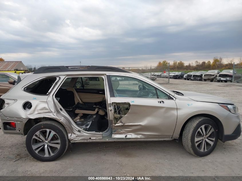 2019 Subaru Outback 2.5I Limited VIN: 4S4BSANC7K3205100 Lot: 40598843