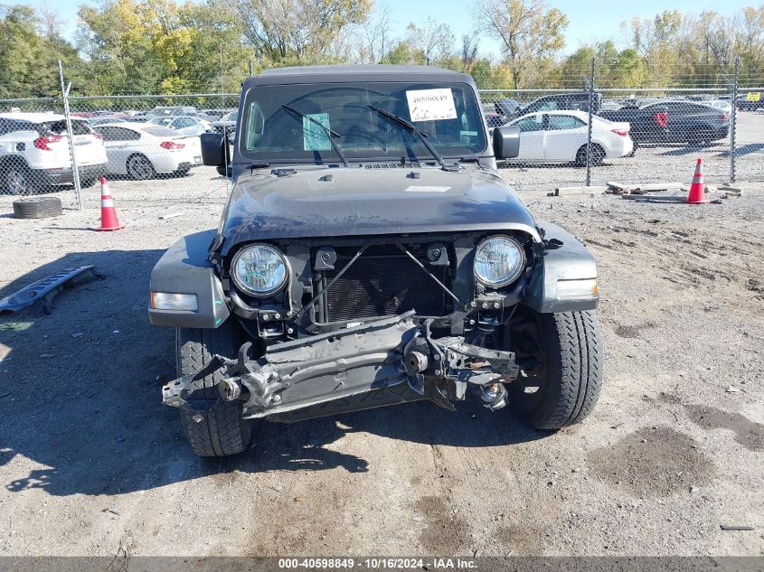 2018 Jeep Wrangler Unlimited Sport S 4X4 VIN: 1C4HJXDG3JW169783 Lot: 40598849