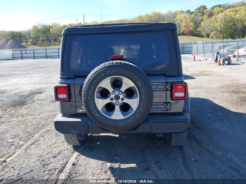 2018 Jeep Wrangler Unlimited Sport S 4X4 VIN: 1C4HJXDG3JW169783 Lot: 40598849