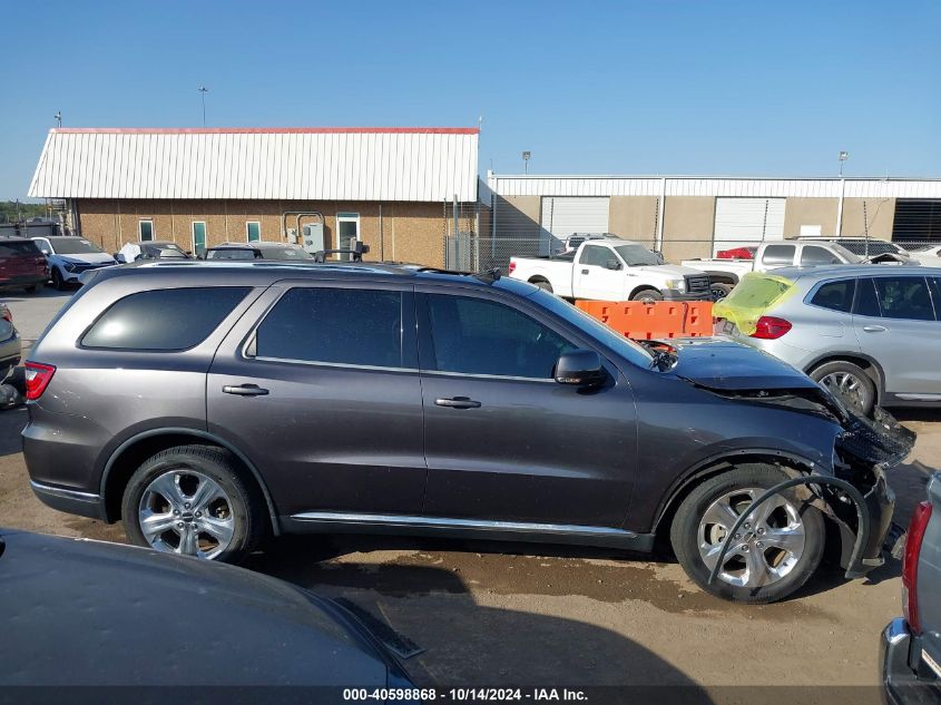 2015 Dodge Durango Limited VIN: 1C4RDHDG6FC722730 Lot: 40598868