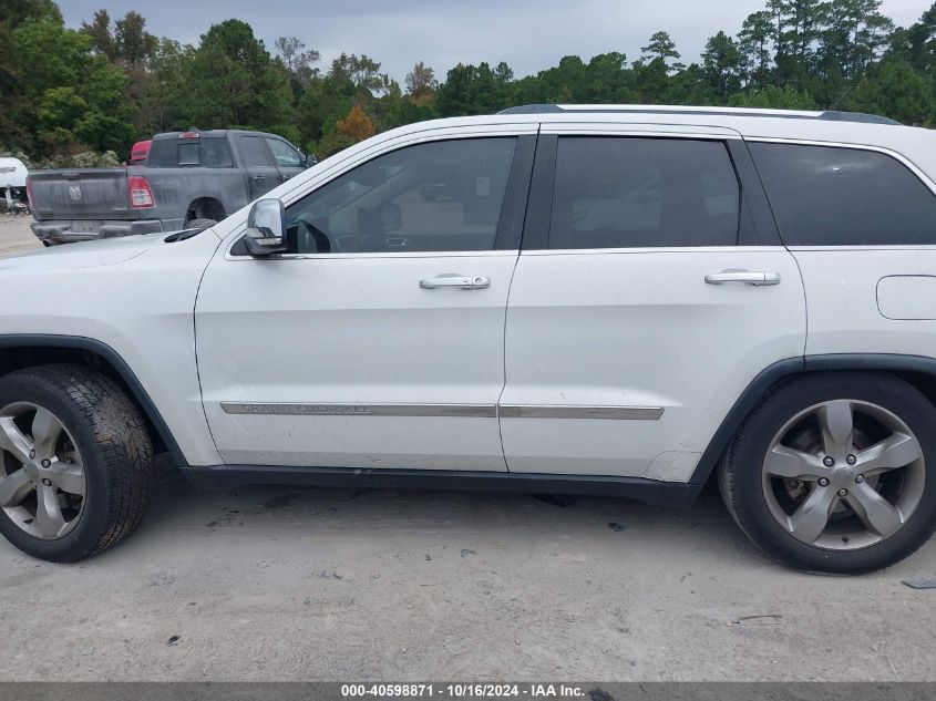 2013 Jeep Grand Cherokee Overland VIN: 1C4RJFCT3DC523109 Lot: 40598871