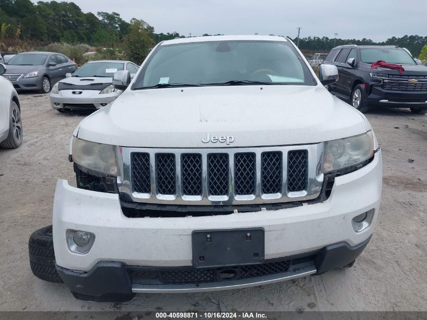 2013 Jeep Grand Cherokee Overland VIN: 1C4RJFCT3DC523109 Lot: 40598871