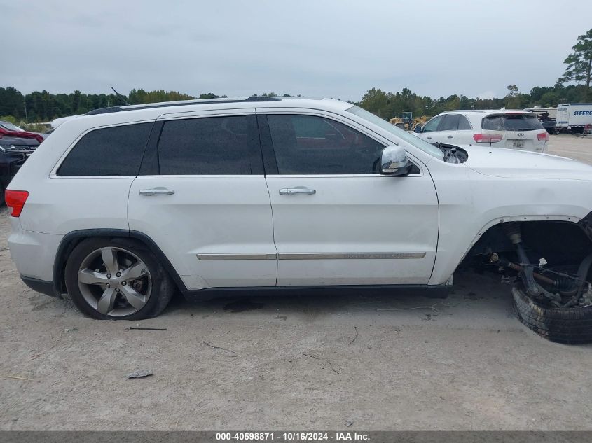 2013 Jeep Grand Cherokee Overland VIN: 1C4RJFCT3DC523109 Lot: 40598871