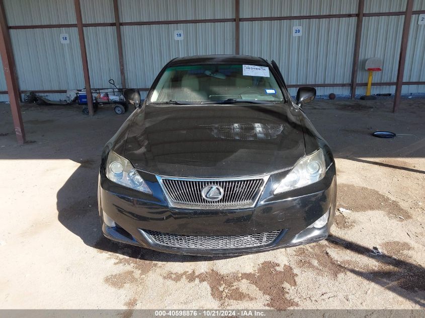 2006 Lexus Is 250 VIN: JTHBK262965016991 Lot: 40598876