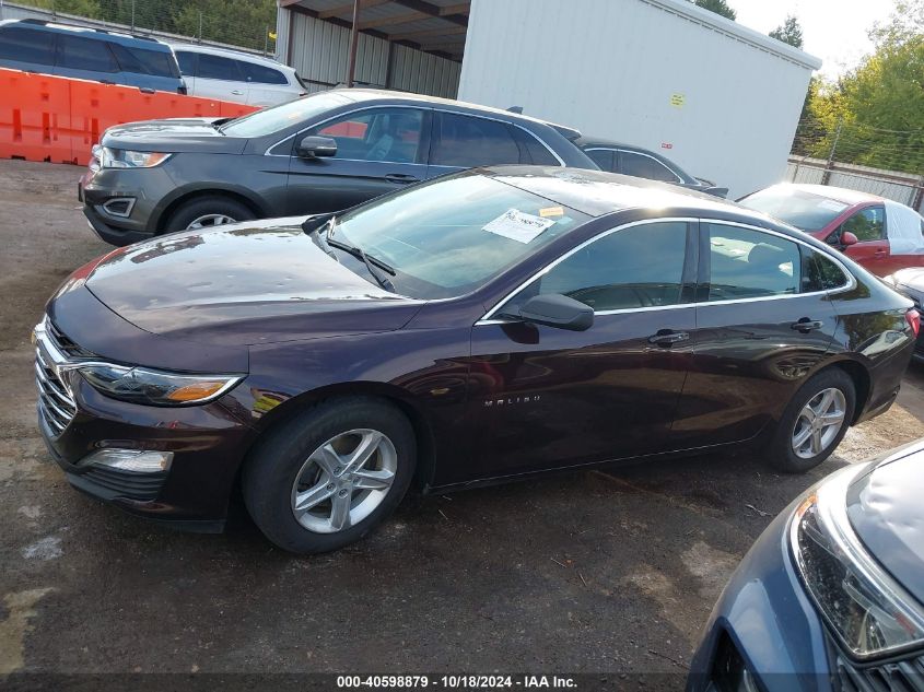 2020 Chevrolet Malibu Fwd Ls VIN: 1G1ZB5ST0LF021477 Lot: 40598879