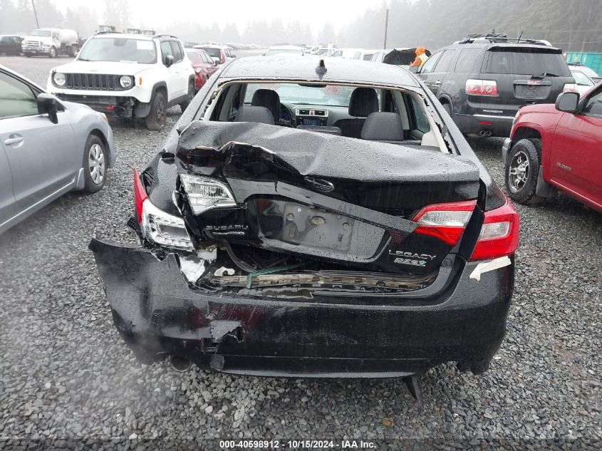 2016 Subaru Legacy 2.5I Limited VIN: 4S3BNAN68G3041837 Lot: 40598912