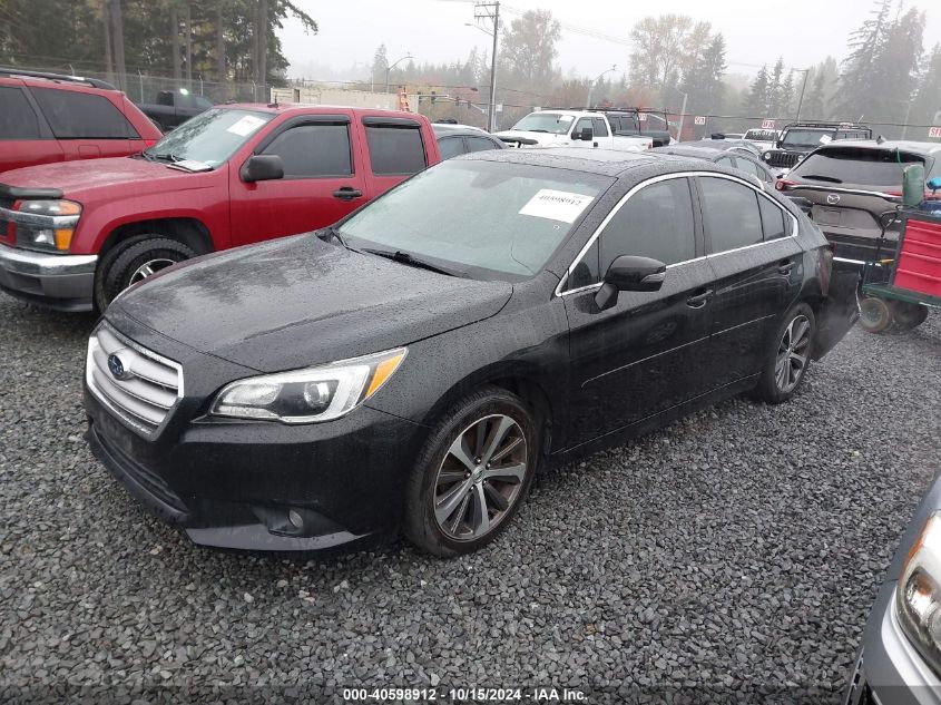 2016 Subaru Legacy 2.5I Limited VIN: 4S3BNAN68G3041837 Lot: 40598912