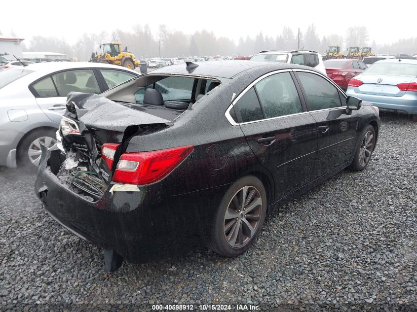 2016 Subaru Legacy 2.5I Limited VIN: 4S3BNAN68G3041837 Lot: 40598912