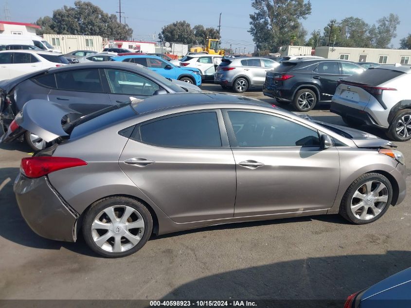 2013 Hyundai Elantra Limited VIN: 5NPDH4AE5DH236986 Lot: 40598923