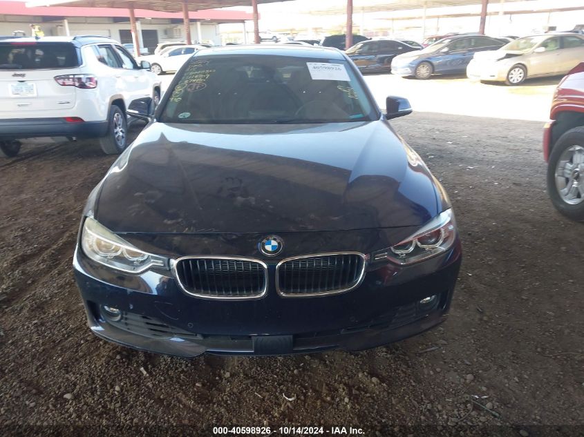 2014 BMW 328I VIN: WBA3A5C55EP602080 Lot: 40877340