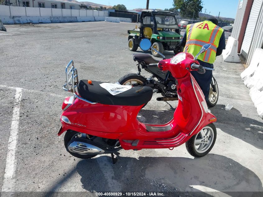 2013 Vespa Lx 150Ie VIN: ZAPM688FXD5004104 Lot: 40598929