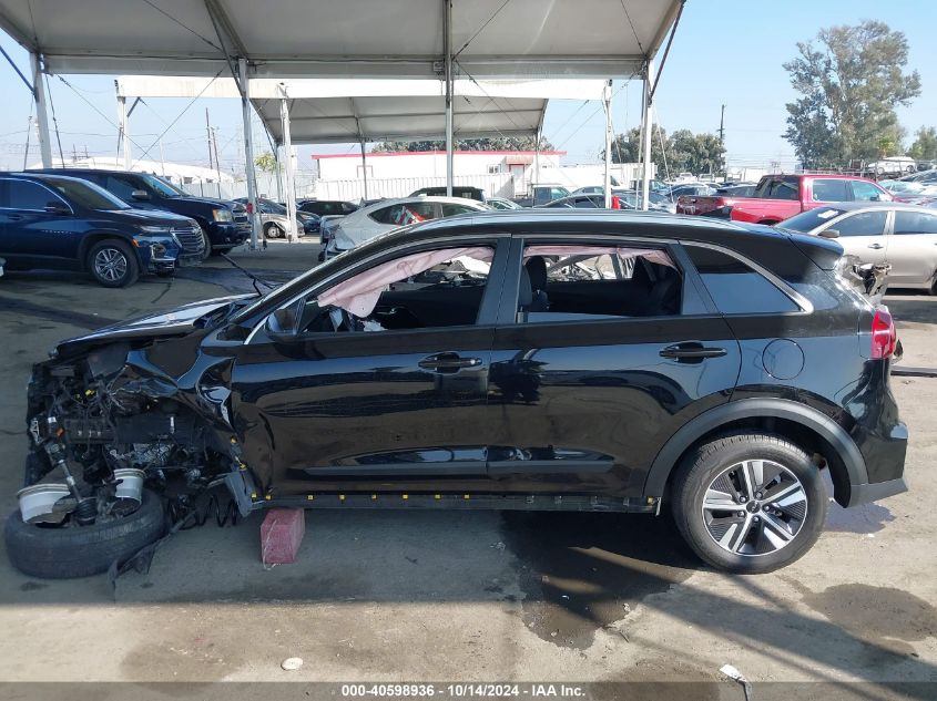 2022 Kia Niro Lxs VIN: KNDCB3LC0N5515959 Lot: 40598936