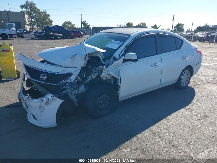 2012 Nissan Versa 1.6 Sv VIN: 3N1CN7AP6CL801612 Lot: 40598939