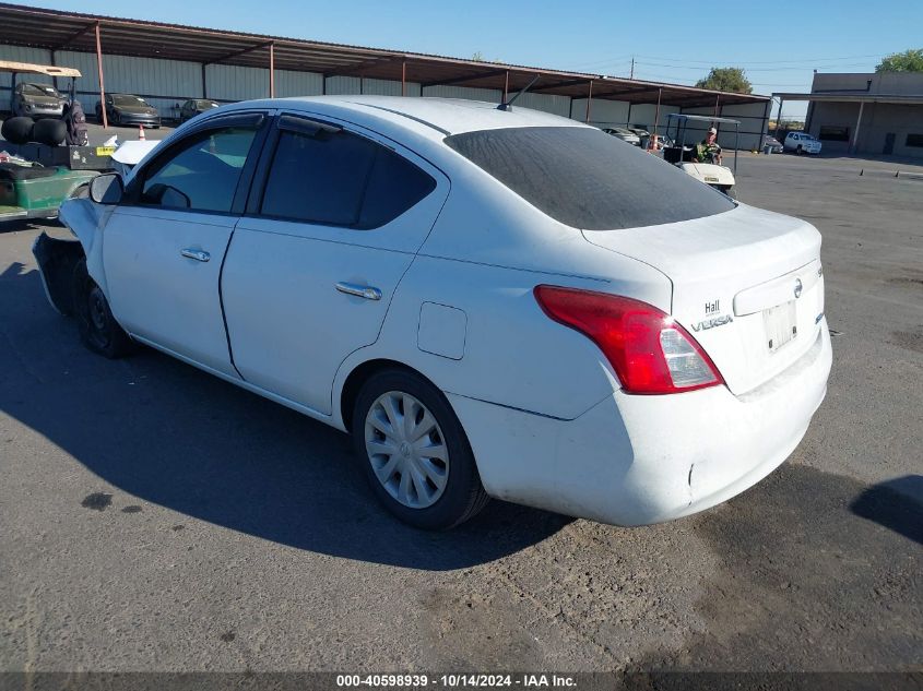 2012 Nissan Versa 1.6 Sv VIN: 3N1CN7AP6CL801612 Lot: 40598939