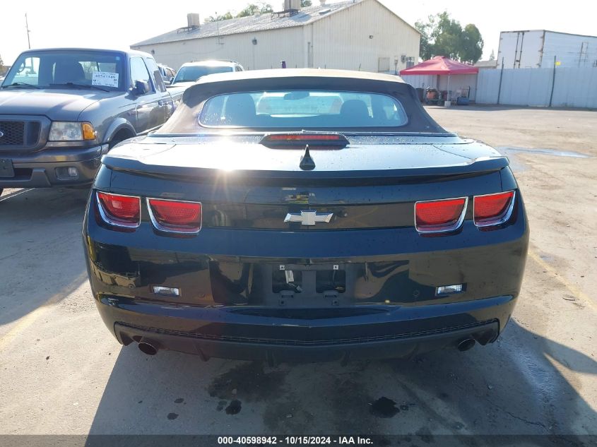 2013 Chevrolet Camaro 1Lt VIN: 2G1FB3D36D9221181 Lot: 40598942