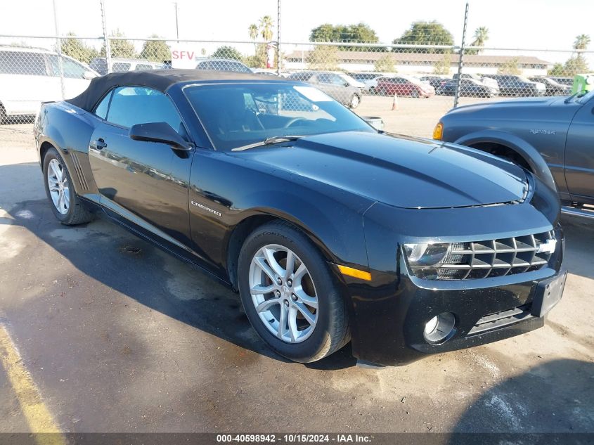 2013 Chevrolet Camaro 1Lt VIN: 2G1FB3D36D9221181 Lot: 40598942