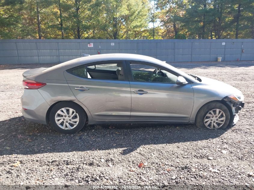 2017 Hyundai Elantra Se VIN: KMHD74LF0HU329091 Lot: 40598952