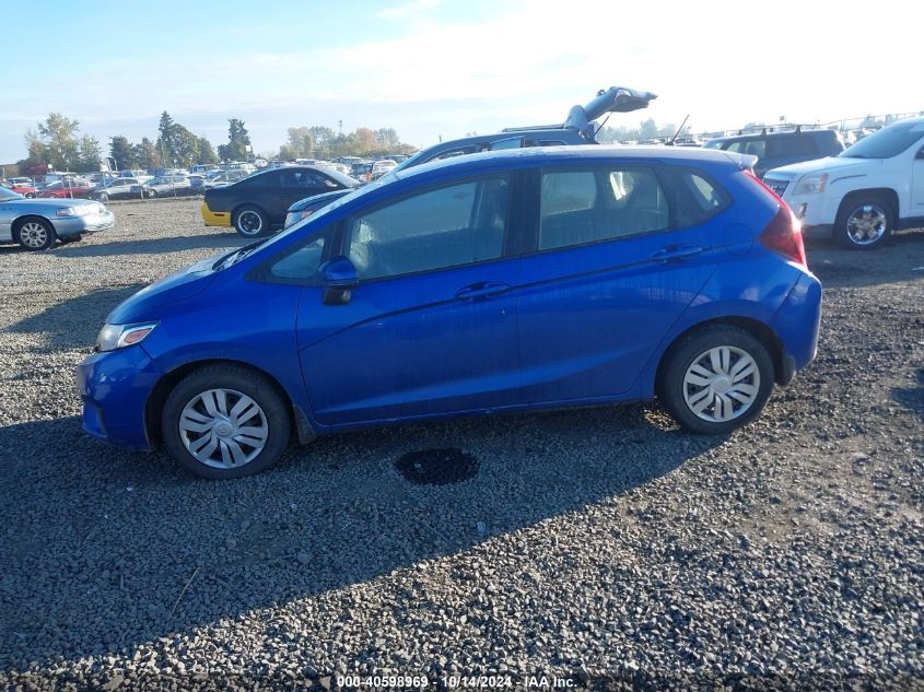 2017 Honda Fit Lx VIN: JHMGK5H50HS005509 Lot: 40598969