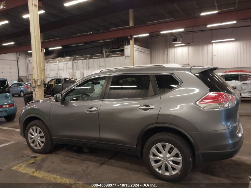 2016 Nissan Rogue S VIN: KNMAT2MV3GP625457 Lot: 40598977