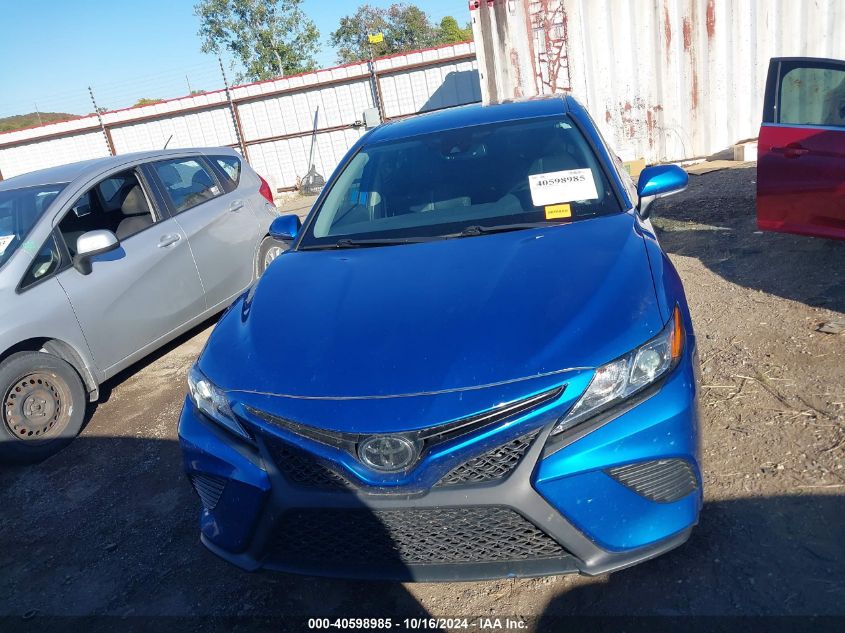 2019 Toyota Camry Se VIN: 4T1B11HK1KU291892 Lot: 40598985