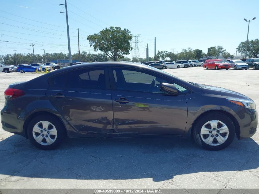 2017 Kia Forte Lx VIN: 3KPFK4A74HE147772 Lot: 40599009