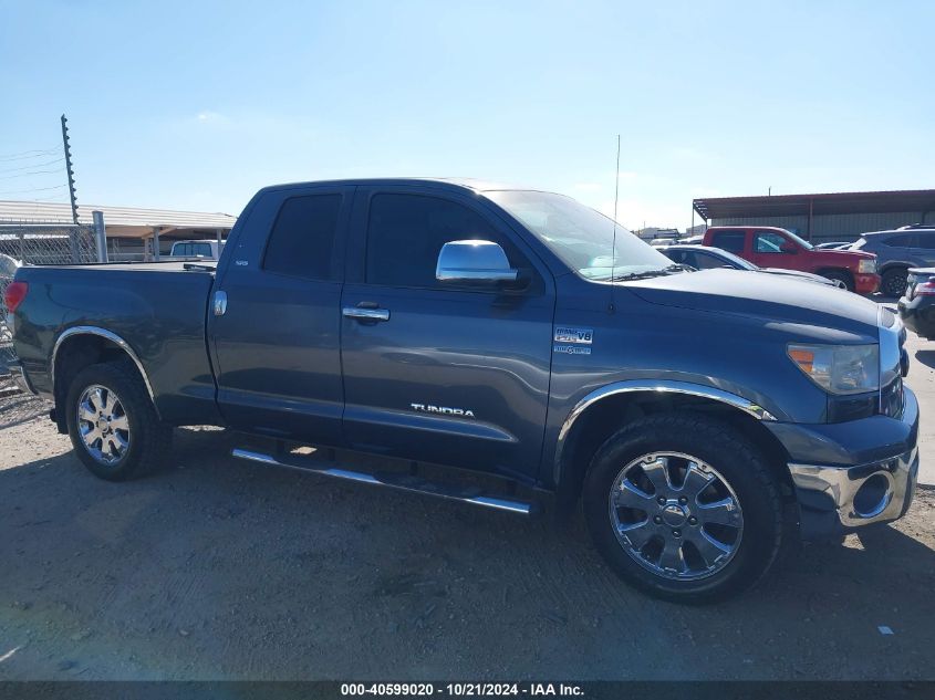 2008 Toyota Tundra Double Cab/Double Cab Sr5 VIN: 5TFRV54128X064309 Lot: 40599020