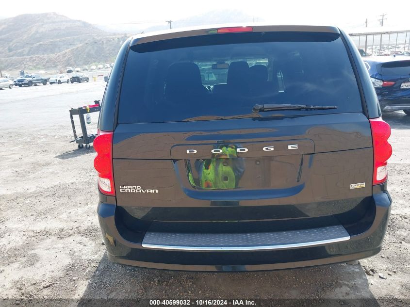 2019 Dodge Grand Caravan Se VIN: 2C4RDGBG9KR632907 Lot: 40599032