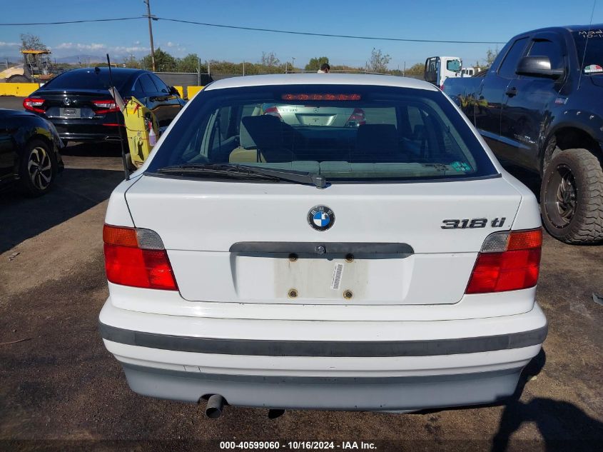 1995 BMW 318 Ti VIN: WBACG5320SAM53001 Lot: 40599060