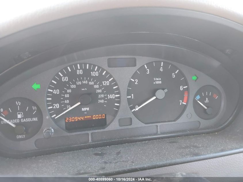 1995 BMW 318 Ti VIN: WBACG5320SAM53001 Lot: 40599060