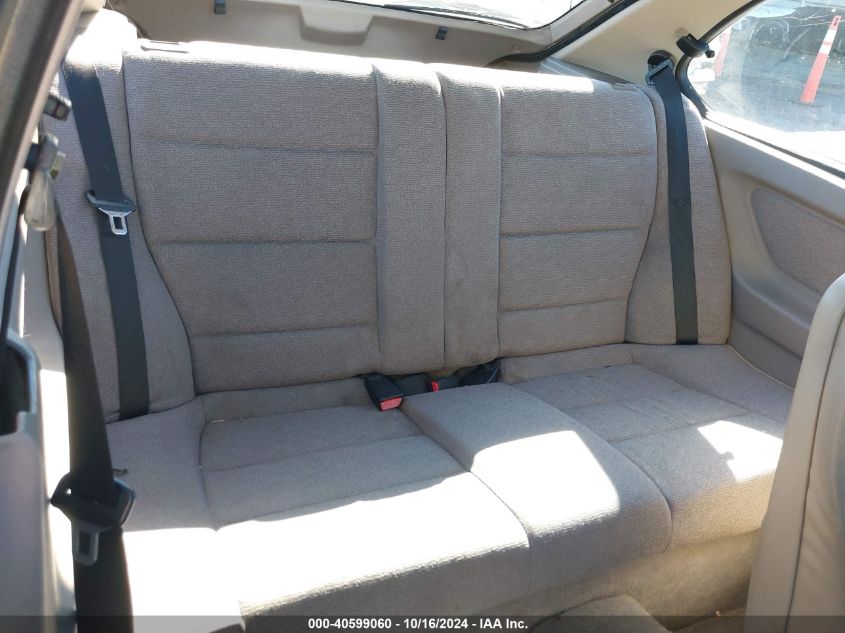 1995 BMW 318 Ti VIN: WBACG5320SAM53001 Lot: 40599060