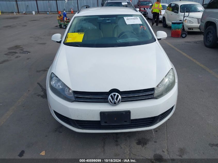 2012 Volkswagen Jetta Sportwagen 2.0L Tdi VIN: 3VWPL7AJ0CM713971 Lot: 40599099