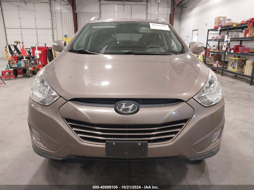 2013 Hyundai Tucson Gls VIN: KM8JUCAC4DU715571 Lot: 40599105