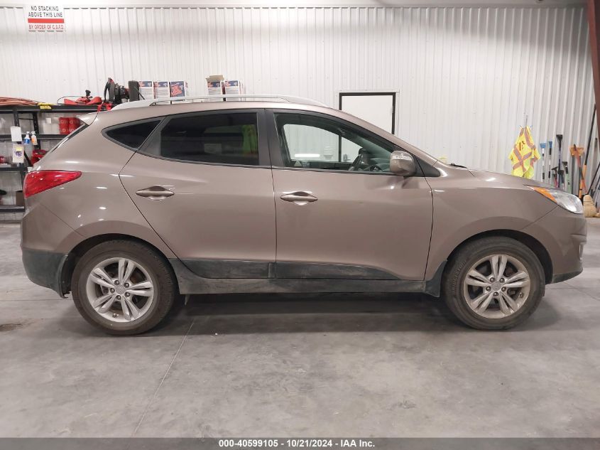 2013 Hyundai Tucson Gls VIN: KM8JUCAC4DU715571 Lot: 40599105