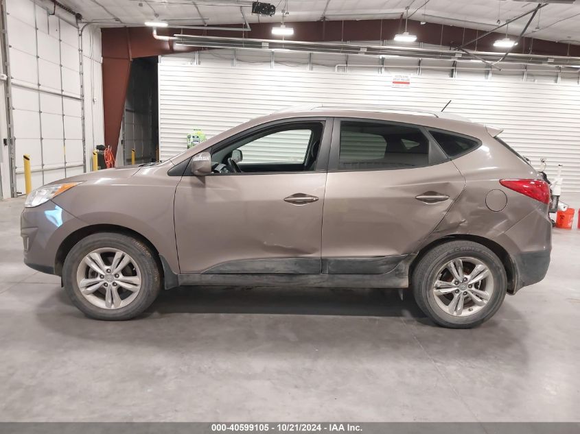 2013 Hyundai Tucson Gls VIN: KM8JUCAC4DU715571 Lot: 40599105