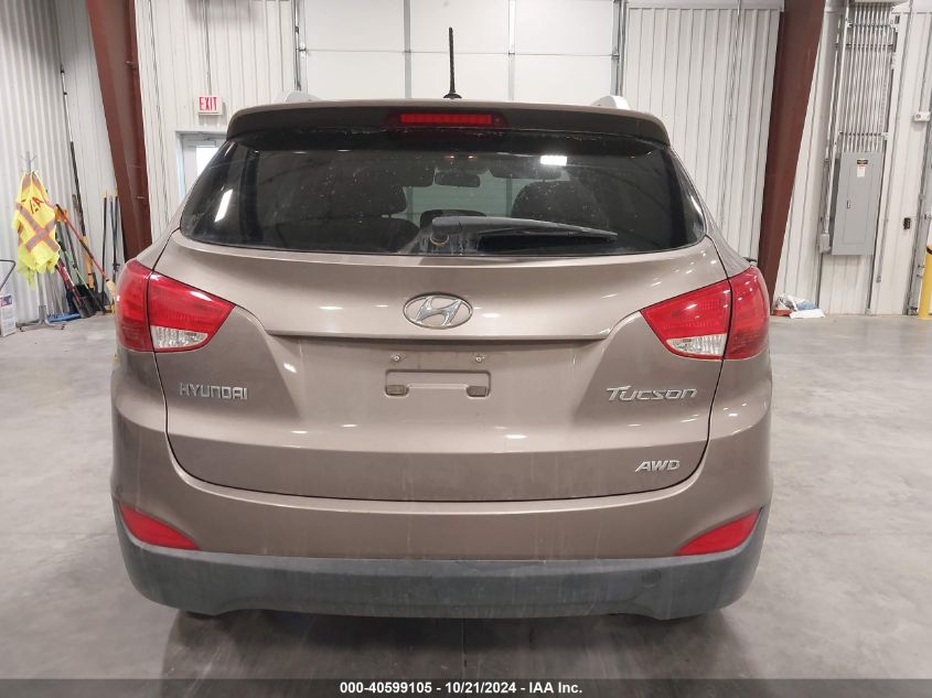 2013 Hyundai Tucson Gls VIN: KM8JUCAC4DU715571 Lot: 40599105