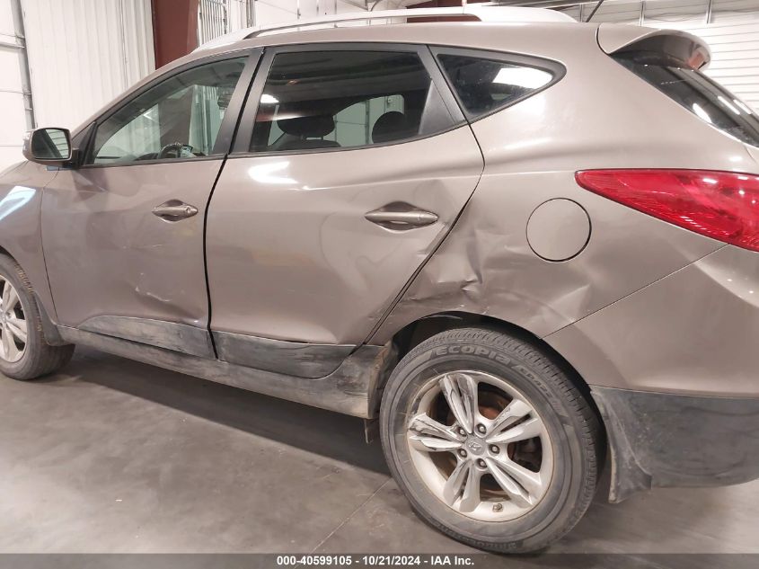 2013 Hyundai Tucson Gls VIN: KM8JUCAC4DU715571 Lot: 40599105