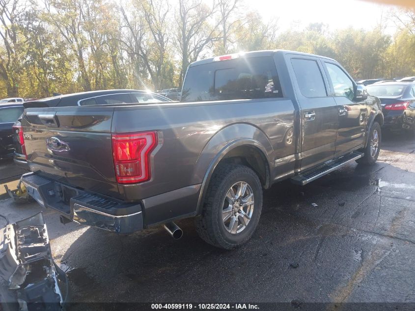 VIN 1FTEW1CG1GKD32384 2016 Ford F-150, Lariat no.4