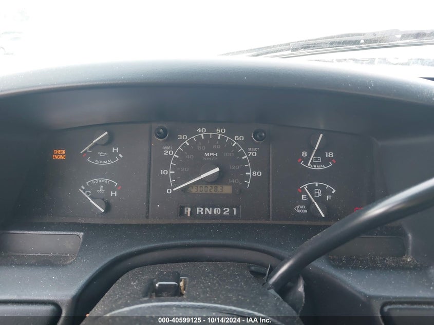 1997 Ford F250 VIN: 1FTHF25H4VEA92638 Lot: 40599125