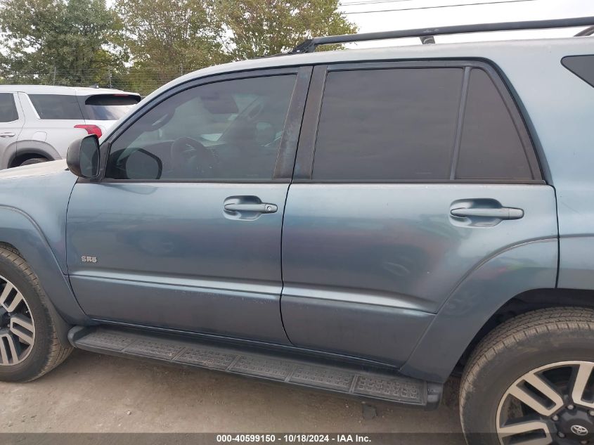 2005 Toyota 4Runner Sr5 V6 VIN: JTEZU14R050059496 Lot: 40599150