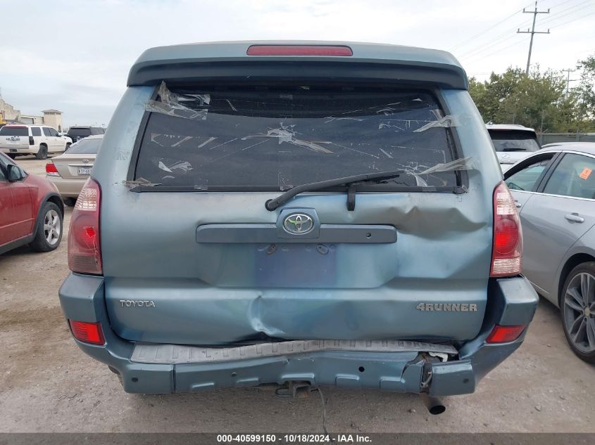 2005 Toyota 4Runner Sr5 V6 VIN: JTEZU14R050059496 Lot: 40599150