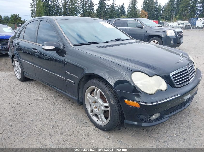 2003 Mercedes-Benz C 32 Amg VIN: WDBRF65J43F356882 Lot: 40599162