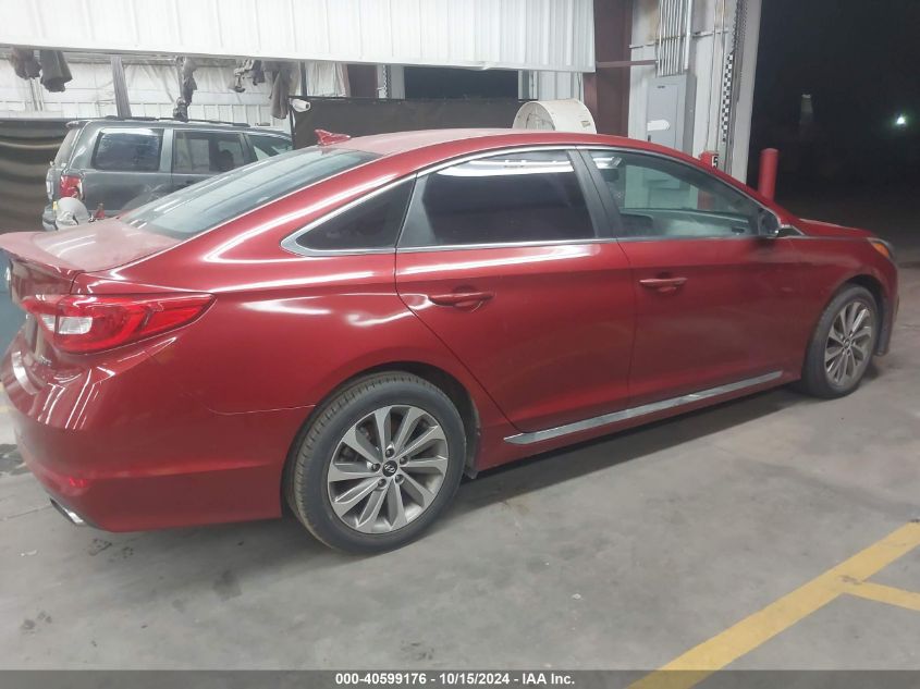 2016 HYUNDAI SONATA SPORT - 5NPE34AF4GH304260