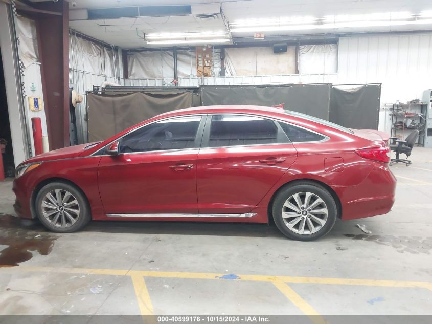 2016 HYUNDAI SONATA SPORT - 5NPE34AF4GH304260