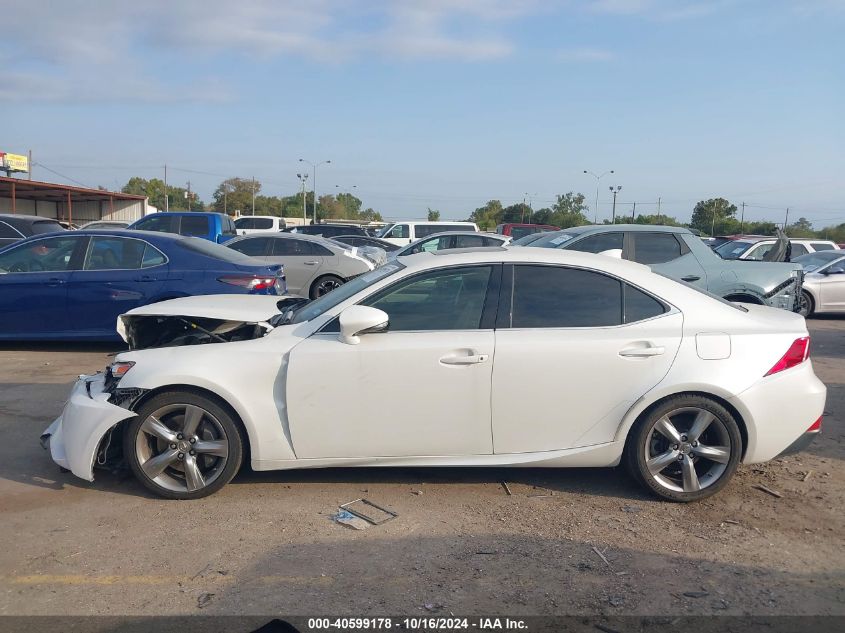 2014 Lexus Is 350 VIN: JTHBE1D25E5011287 Lot: 40599178